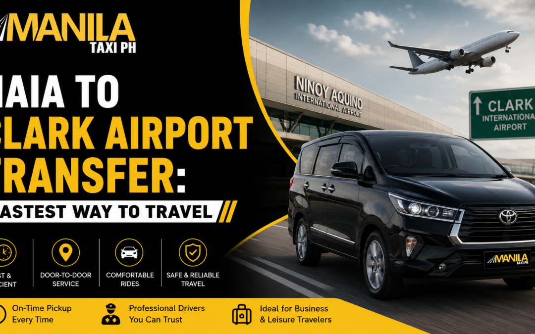 NAIA to Clark Airport Transfer Fastest Way to Travel